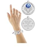 Air Force Wife 4 Charms Bracelet