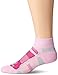 Balega Ultralight Quarter Athletic Running Socks for Men and Women (1 Pair), Pink, Small