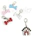 5 Pet Charms - Dog Charms - collar charms by Pet Jewelry Beverly Hills - Dog Collar Charms with Swarovski Crystals