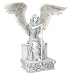 Michah Mourning Angel Figurine - Cold Cast Resin - 10.75'' Height