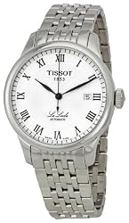 Tissot Men's T41148333 Le Locle Silver Textured Dial Watch