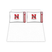 Nebraska Cornhuskers NCAA Sheet & Pillow Set