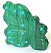 Malachite Zuni Butterfly Fetish
