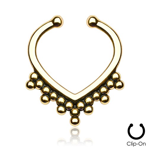 Gold Plated Beaded Trim 5/16