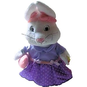 Max and Ruby 9 Plush Ruby Bunny Rabbit in Easter Costume Doll Toy by
