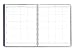 House of Doolittle Lesson Planner 8  x 11 Inch with 8 Periods, 40+ Weeks, and a Blue Embossed Leatherette Cover Recycled  (HOD51007)