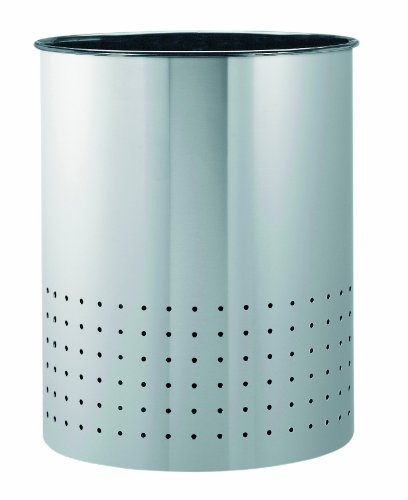 Brabantia 332043 Papierkorb 15 L, mit Lochmuster, matt steel Preisvergleich