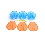 The First Years Take And Toss Infant Section Bowls With Lids, 3 Pack, Colors May Vary