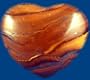 45mm Tiger Iron Pocket Puff Heart Healing Stone