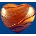 45mm Tiger Iron Pocket Puff Heart Healing Stone