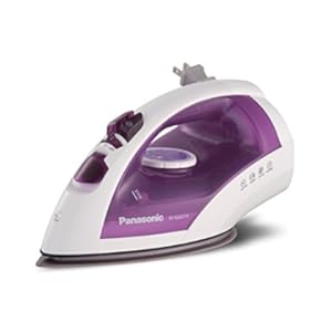 Panasonic NI-E650TR Steam/Dry Iron with U-Shape Titanium Coated Soleplate