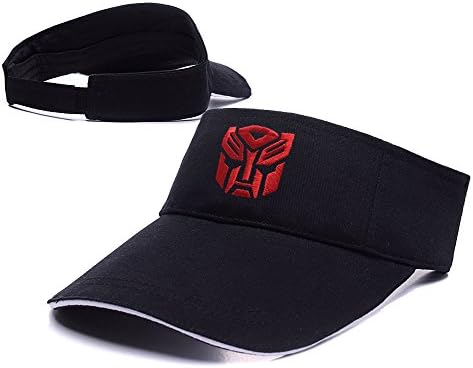 ZHHUA Transformers Rescue Bots Autobot Symbol Logo Adjustable Embroidery Tennis Golf Baseball Hat Sun Visor Cap