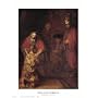 Return of the Prodigal Son Fine Art Poster Print by Rembrandt van Rijn, 11x14