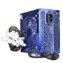 Blue Star 650W 20+4-pin Blue LED Fan ATX Power Supply w/SATA & PCIe (Blue)