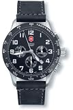 Swiss Army Men's Air Boss Mach 6 Leather Watch #24783