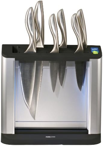 PureLiving, EPKHS-B, Purifying Knife Holder System, Black
