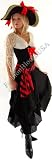 2Pc Pirate Of The Caribbean Jack Sparrow Girl Sexy Plus Size Holiday Costumes