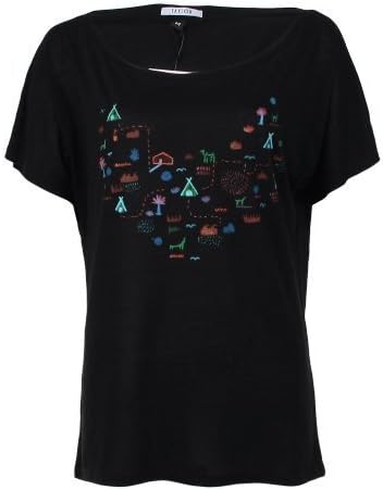 Taylor Does Ladies Suntime Map Crop Top