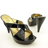 Guess - GUESS Kama Platforms Wedges Black Womens