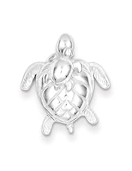 Sterling Silver Mother & Baby Turtle Pend