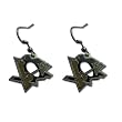 Pittsburgh Penguins Dangle Logo Earring Set Nhl Charm Gift