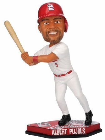 MLB St. Louis Cardinals Albert Pujols #5 Home Base Plate Bobble Head