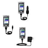 Deluxe Kit for the Motorola A1010 includes a USB cable with Car and Wall Charger - Gomadic Brand w/ TipExchange Technology