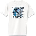 Savior, Nails, Forgiven - Christian - Christian and Religious Premium T-Shirt