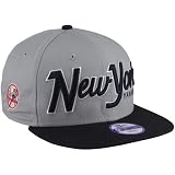 MLB New Era New York Yankees Youth Snap It Back Snapback Hat - Gray/Navy Blue