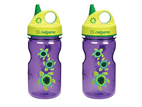 Kids Grip-n-Gulp - Purple Sea Turtles Set of 2