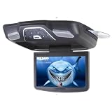 41L GXBf25L. SL160  8.5 Over Head Flip Down Car DVD Player Monitor 270 Degree Swivel Screen MP4 / DVD / VCD / CD / MP3 / SVCD / JPEG / Kodak / CD R / CD RW New Black
