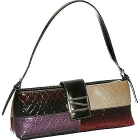 Patent ''Penelope'' Baguette - Purple or Multi Color