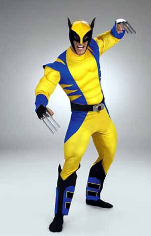  X-Men Wolverine Costume Muscle Adult 6455