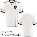 Adidas DFB Heim Trikot 2010 wei&szlig; - Marcel Sch&auml;fer