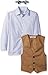 Perry Ellis Boys' Knit Vest Set with Bow Tie