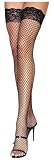 Leg Avenue Women's Fishnet Stockings  with Stay Up Lace Top #9201