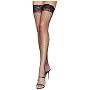 Leg Avenue Women's Fishnet Stockings  with Stay Up Lace Top #9201