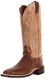 Justin Boots Women's U.S.A. Bent Rail Collection 13" Boot Wide Square Double Stitch Toe Performance Rubber Outsole,Arizona Mocha/Fogged Camel,8 B US