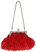La Regale Vintage Frame Pleated Satin