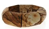 Large Section Bracelet - Picture Jasper