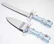 Coastal Mist Knife and Cake Server Set