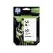 Genuine NEW Hewlett Packard CD947FN HP 60 Black & 60 Color Ink Cartridge Combo Pack