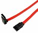 Electronics : Cables Unlimited 18-Inch SATA Cable Right Angle Connector to Straight Connector