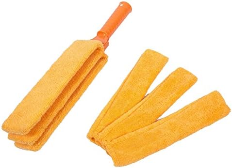 Interthing Venetian Blind Duster Microfiber Shutters Cleaner with Two REMOVABLE SLEEVES