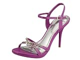Reneeze POLLY-1 Women's Ankle-Strap High Heel Dress Shoe - Purple