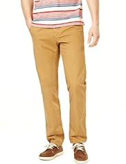 North Coast Pure Cotton Slim Fit Straight Leg Chinos