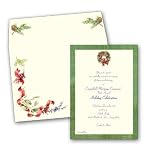 Christmas Party Invitation with Coordinating Envelope - Package of 25