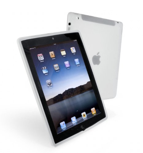 Tuff-Luv Slim&Lite Silicone Skin Case Cover for Apple iPad 2 (Clear)