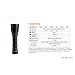 SecurityIng Waterproof 1000Lm XM-L2 U2-1A LED IP68 Diving Flashlight 250M Lighting Distance Maximum 150 Meters Underwater Distance with Magnetic Switch (Without Battery)