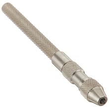 Starrett 240B Pin Vises With Tapered Collet, 0.025" -0.075" Range